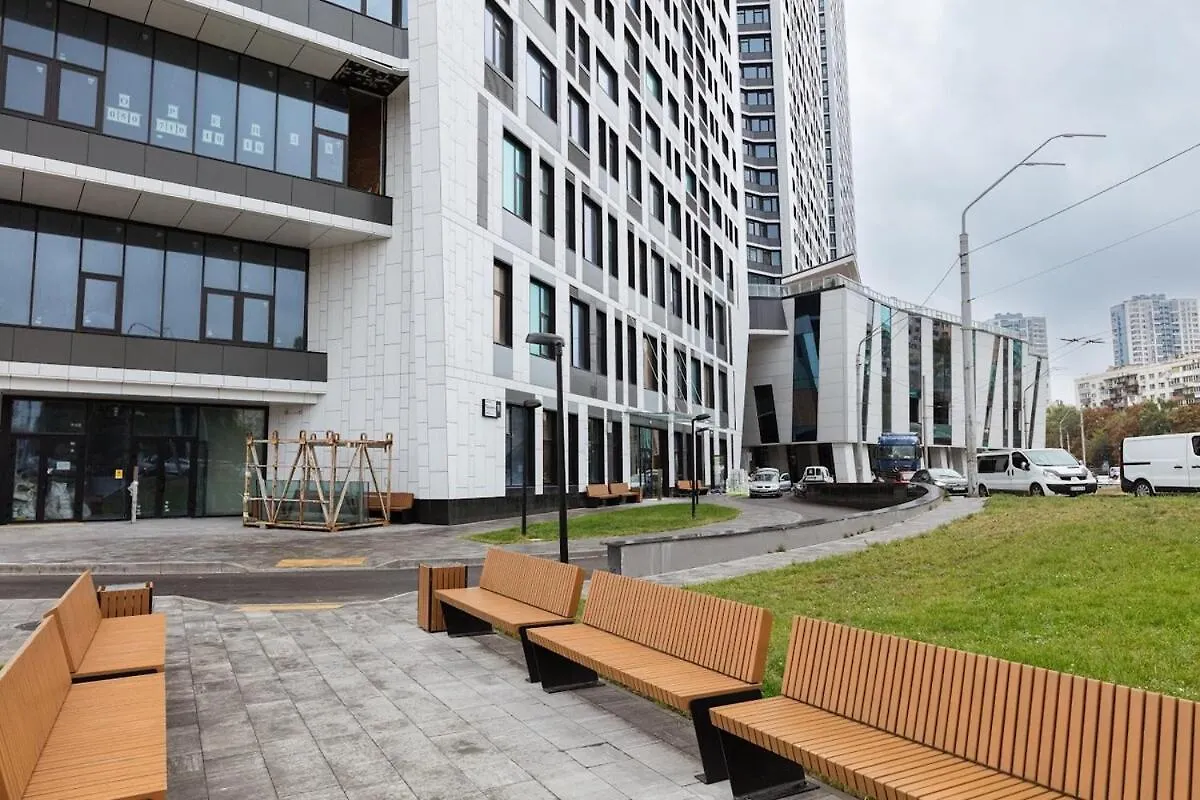 Apartament Stylish Studio Near Okhmatdyt Kijów Ukraina