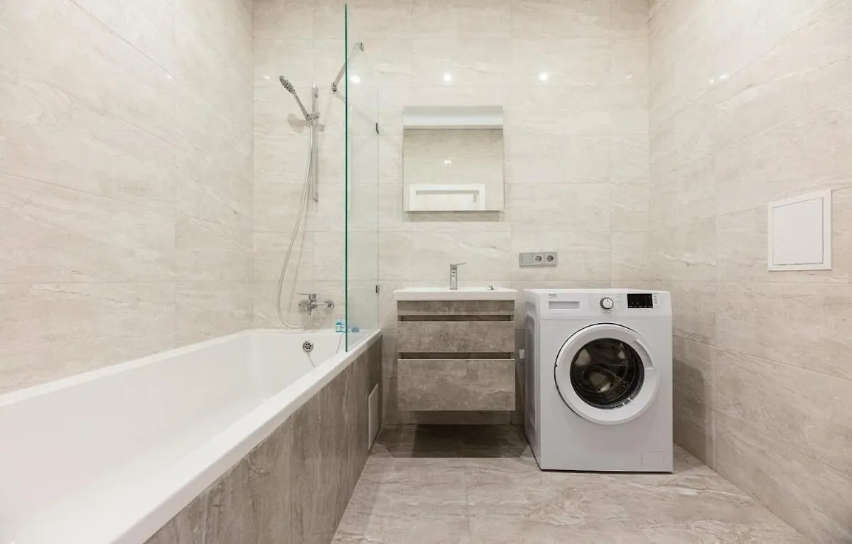 Apartament Stylish Studio Near Okhmatdyt Kijów Ukraina